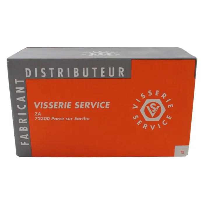 500 Vis VBA Tête fraisée Classic Fast Ø4x60 à Filetage partiel - Anjou Connectique Dernière Chance