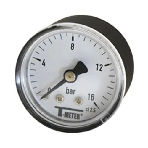 Manomètre ABS à cadran sec AXIAL Mâle 1/8" (5/10) - Ø40 - 0 à 16 bar Prix Réduit