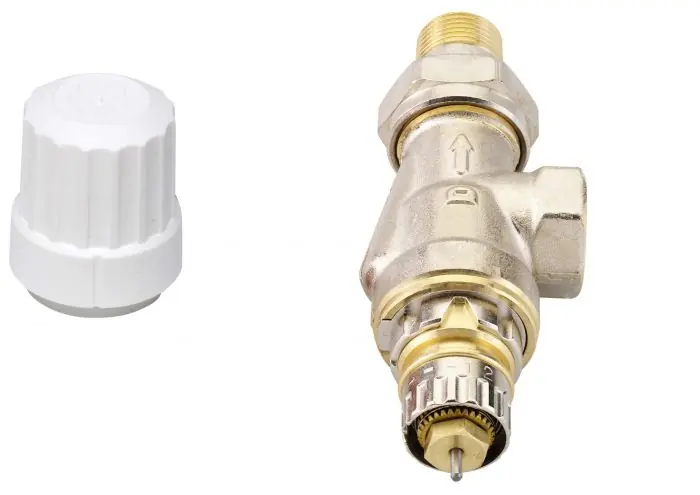 Corps de robinet RA-IN à Kv réglable, 3/8&Prime; (12/17) équerre inversée Offre Limitée