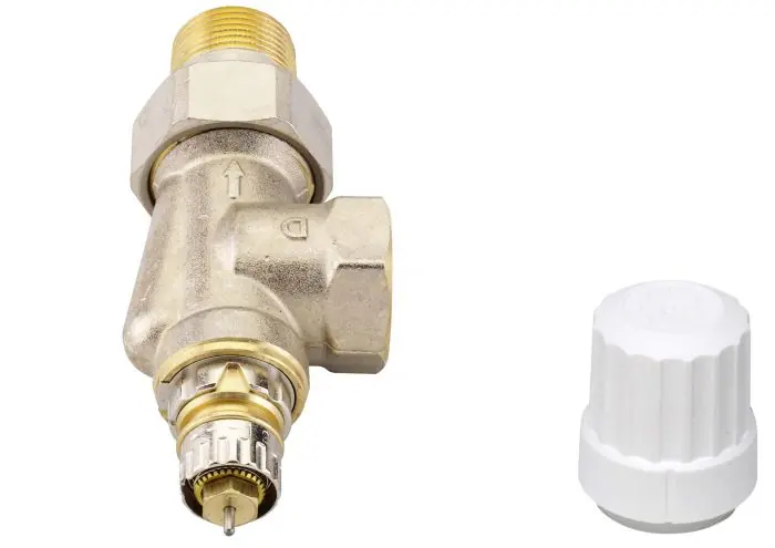 Marque Corps de robinet RA-IN à Kv réglable, 3/4" (20/27) équerre inversée