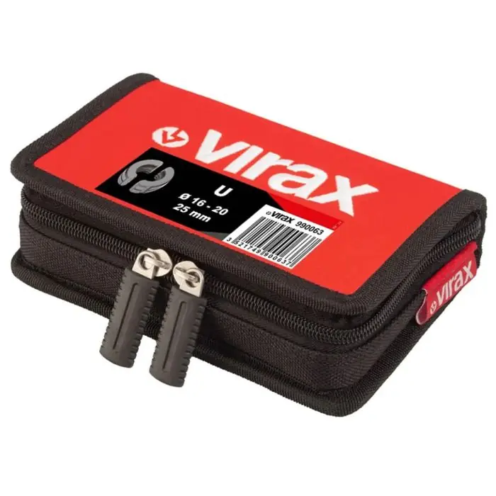 Must-Have Coffret insert profil U 16-20-25 pour sertisseuses L2X, M2X, i26, M20+, M21, ML21+ - Virax