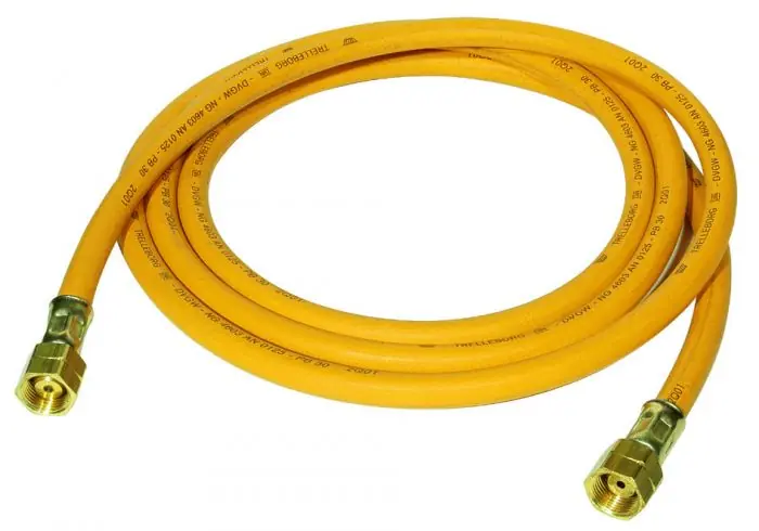 Prix Bas Tuyau haute pression 3 m - G 3/8 pour chalumeau propane REMS Blitz