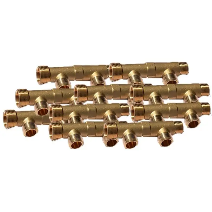 Meilleur Prix 10 Collecteurs mâle femelle 3/4" - 2 départs 1/2" (15/21) - Entraxe 50 mm - Arcanaute