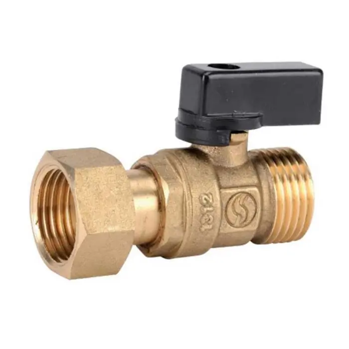 Meilleur Choix Vanne à sphère pour collecteur mâle 1/2" (15/21) - écrou prisonnier 1/2" (15/21) - Sferaco