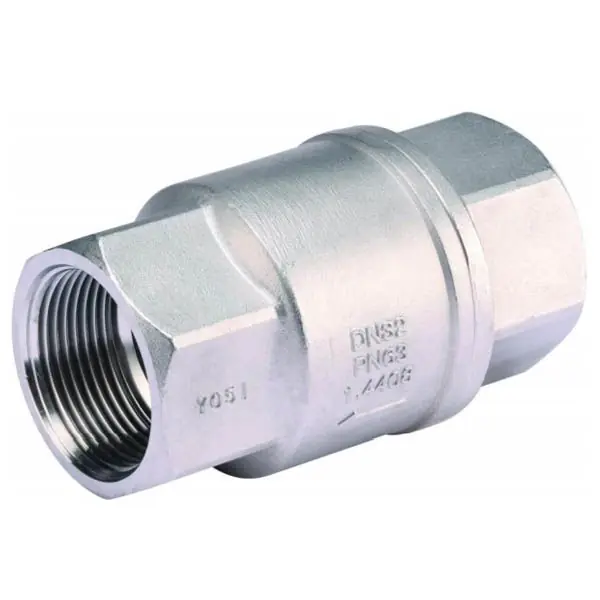 Paiement Sécurisé Clapet de retenue toutes positions Inox PN63 FF 3/4" (20/27) - Sferaco