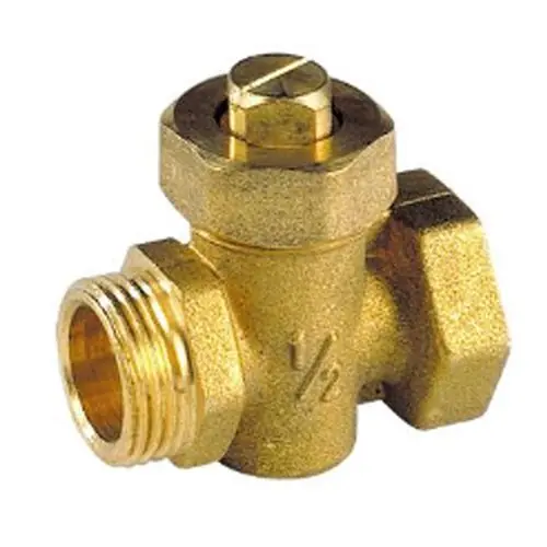 Dernière Chance Robinet à boisseau foncé mâle femelle 3/4" (20/27) - Sferaco