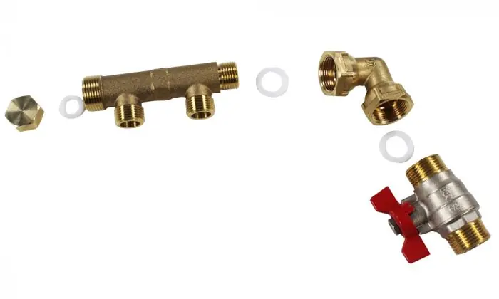 Achat Immédiat Pack collecteur distribution sanitaire/chauffage M 3/4" (20/27) - F 1/2" (15/21) - 2 Sorties Verticales Mâles 1/2" (15/21) - 1 Sortie Horizontale 1/2" (15/21) - Arcanaute