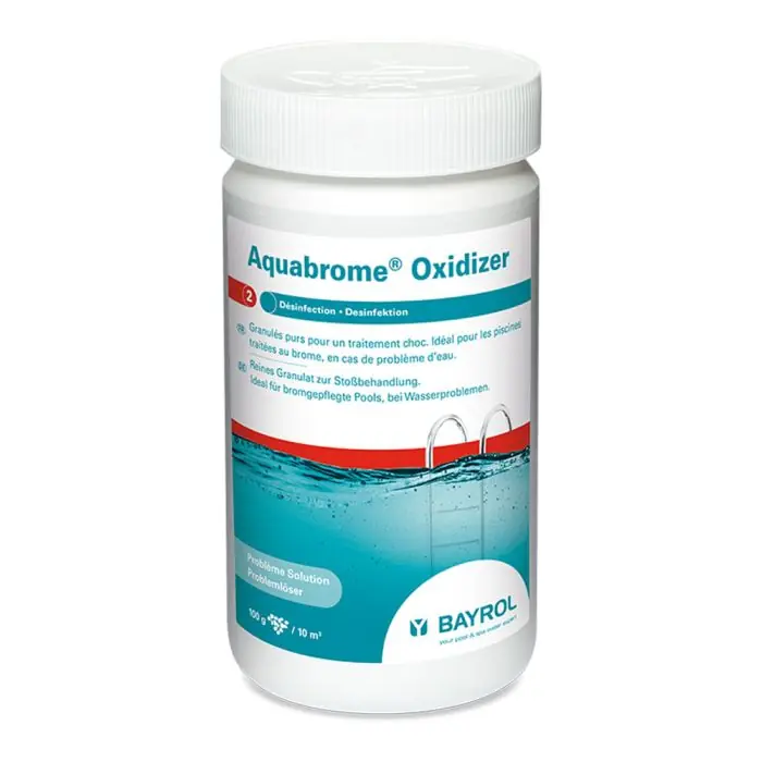 Réduction Aquabrome Oxidizer désinfectant pour piscine – 1,25kg – Bayrol