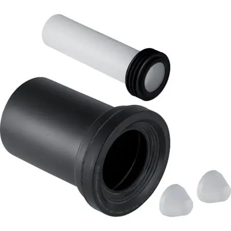 Retour Gratuit Kit de raccordement Geberit pour WC suspendu, L18,5 cm, Ø110 mm - Geberit