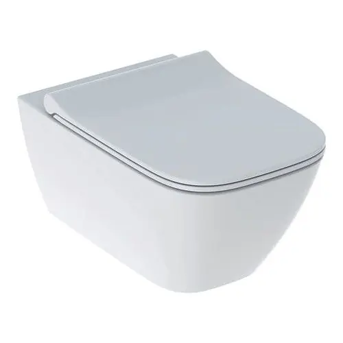 Top Vente WC suspendu rimfree sans bride SMYLE caréné avec abattant frein de chute - Geberit