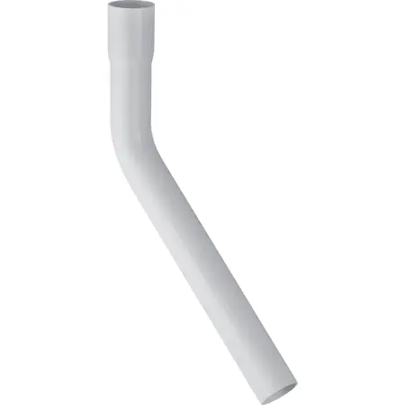 Expédié Aujourd'hui Rallonge de coude de chasse Geberit 45°, 30x10cm, avec manchon à emboîter Ø44mm, Blanc alpin