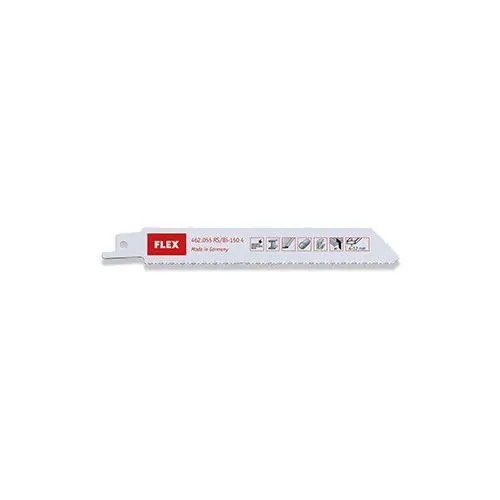 Marque 5 x Lame de scie sabre pour métaux et tôle L150 mm - dents 6 pouce - Flex