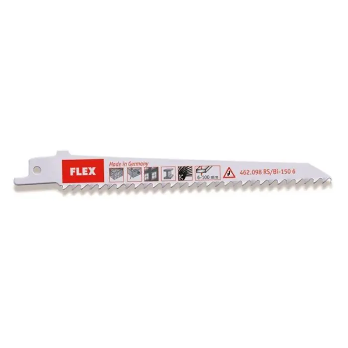 5 x Lame de scie sabre pour métal, bois, plastique L150 mm – dents 6 p Commander Vite