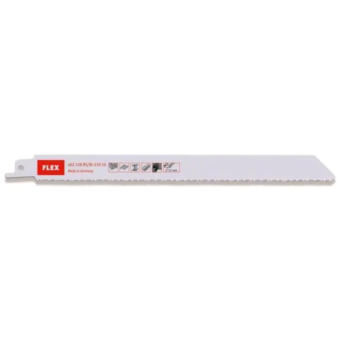5 x Lame de scie sabre pour métal, bois, plastique L230 mm – dents 10 – Flex Meilleur Prix