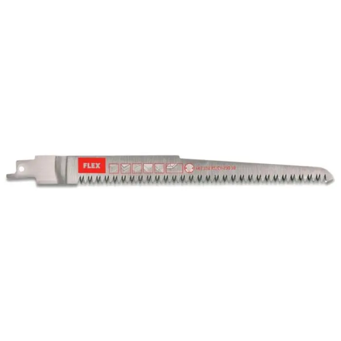 Quantité Limitée 2 x Lame de scie sabre pour bois L230 mm - Flex