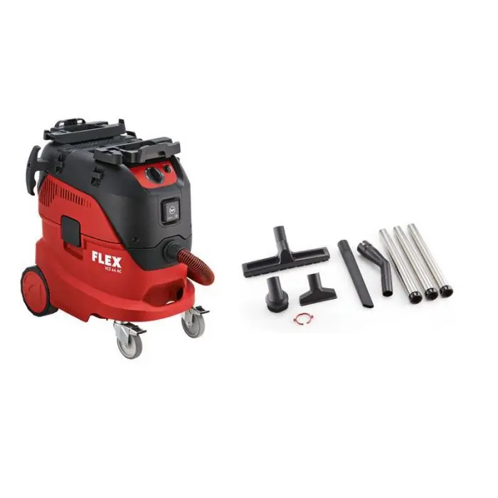Aspirateur de sécurité VCE 44 L AC SET avec kit de nettoyage - 42L - 1400 W - Flex Acheter Direct