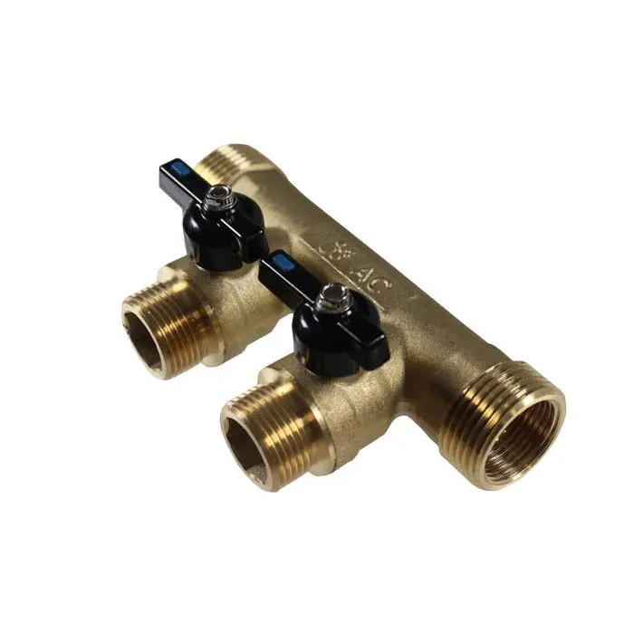 Collecteur Mini-vanne 1" (26/34) - 2 Départs Mâle 3/4" (20/27) - Arcanaute Seulement Aujourd'hui