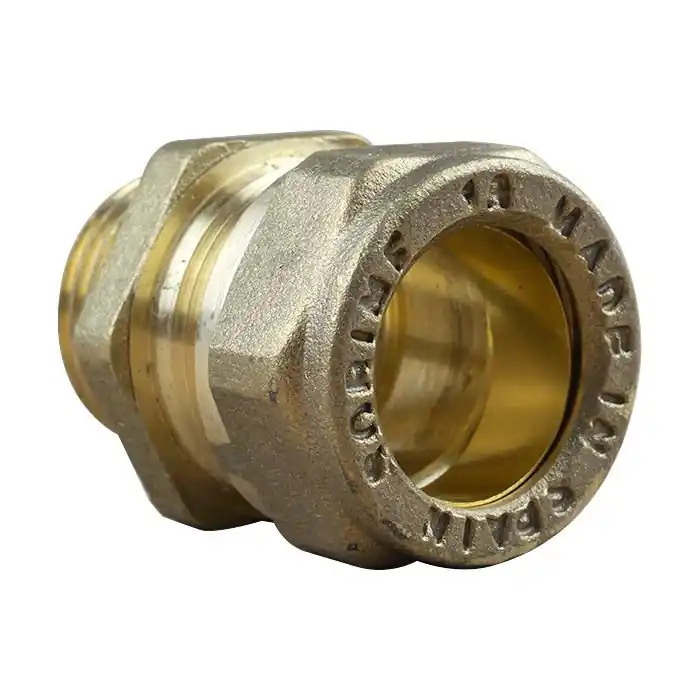 Livraison Express Raccord droit Mâle Bicone 1/2" (15/21) - Cuivre Ø18