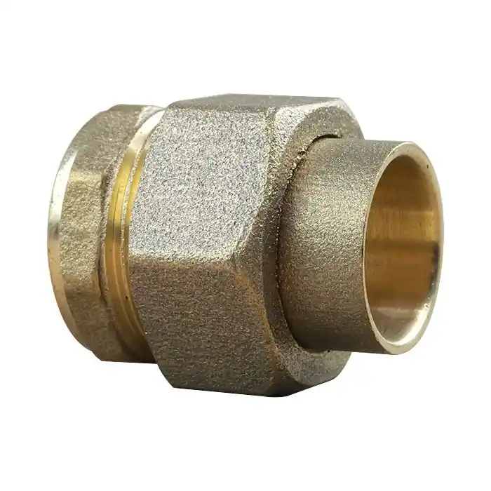 Raccord union 3 pièces 340 GCU femelle 1/2" (15/21) - Tube Cuivre Ø18 - Arcanaute Offre Limitée