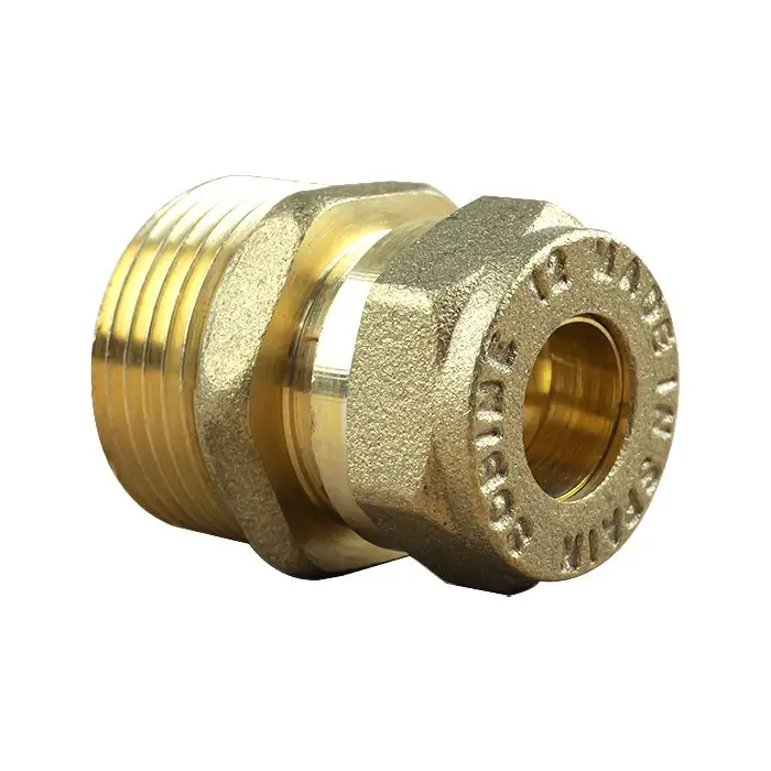 Raccord droit Mâle Bicone 3/4" (20/27) - Cuivre Ø12 Prix Bas