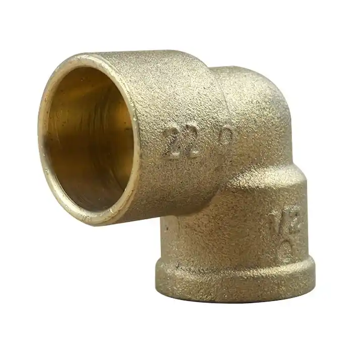 Coude 90° Femelle 90 GCU 1/2" (15/21) - Tube Cuivre Ø22 - Arcanaute Super Prix