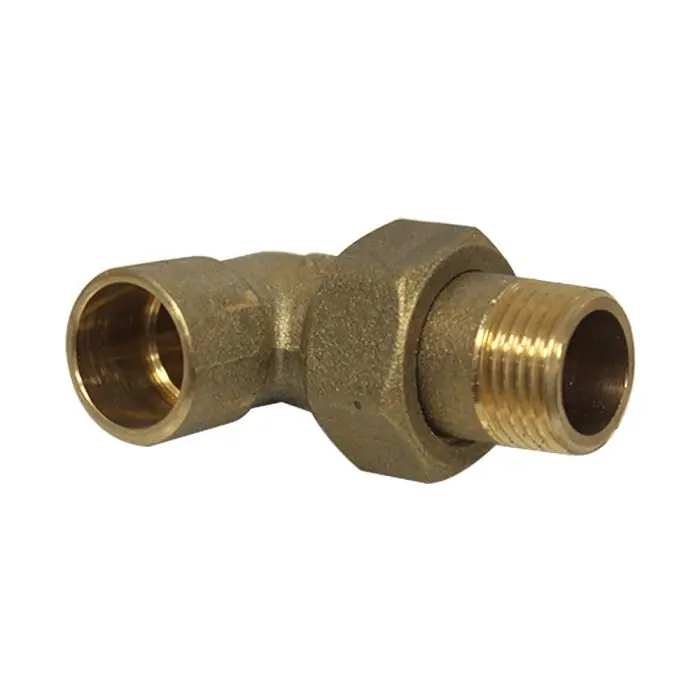 Coude union 3 pièces 98 GCU mâle 1/2" (15/21) - Tube Cuivre Ø18 - Arcanaute Nouveauté