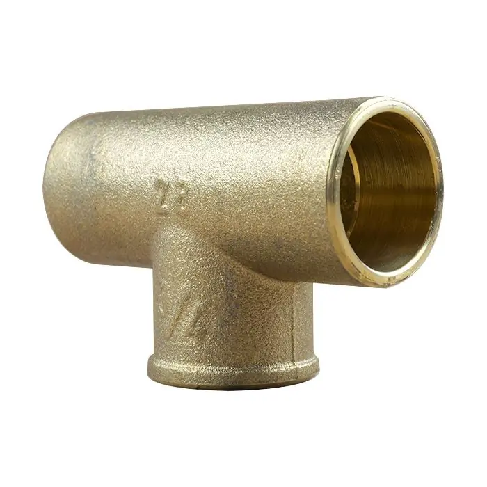 Té Femelle 130 GCU 3/4" (20/27) - pour Tube Cuivre Ø28 - Arcanaute Expédié Aujourd'hui