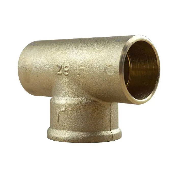 Té Femelle 130 GCU 1" (26/34) - pour Tube Cuivre Ø28 - Arcanaute Marque