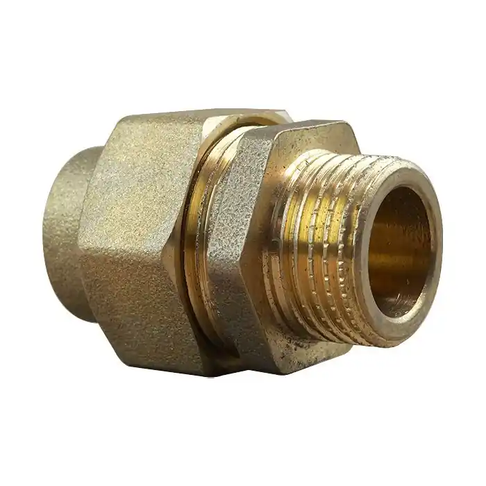 Raccord Union Mâle 3 pièces 341 GCU Ø1/2" (15/21) - Cuivre Ø18 - Arcanaute Prix Cassé