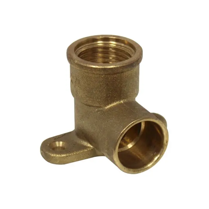 Coude femelle avec base de fixation 472 GCU 1/2‘‘ (15/21) – Cuivre Ø18 – Arcanaute Nouveauté
