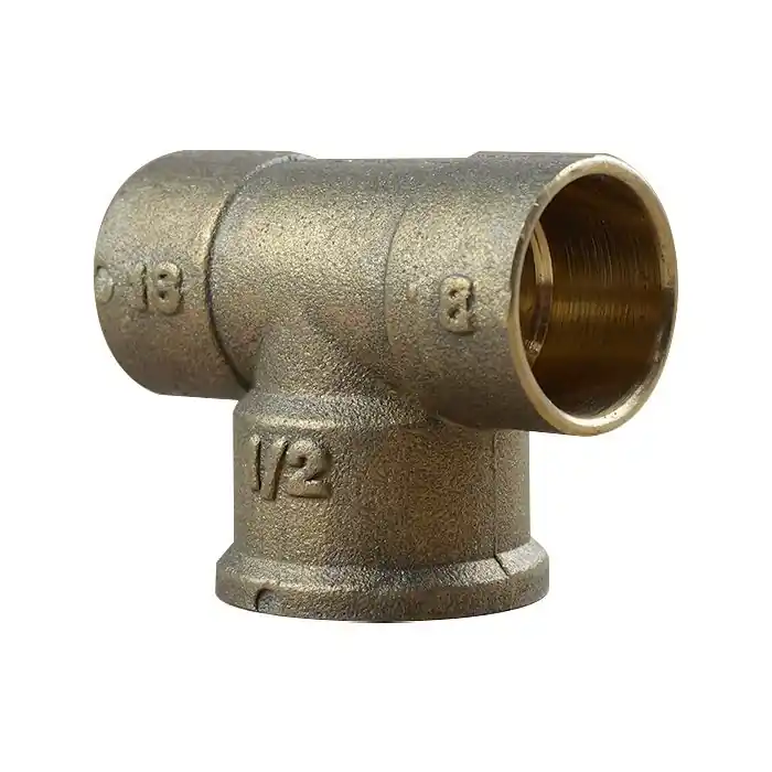 Achetez Aujourd&rsquo;hui Té Femelle 130 GCU 1/2&Prime; (15/21) – pour Tube Cuivre Ø18 – Arcanaute