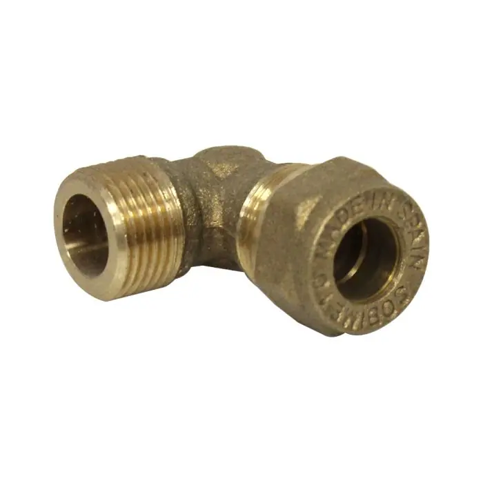 Nouvel Arrivage Coude bicone 3/8&Prime; (12/17) Mâle – Cuivre Ø10 – Arcanaute