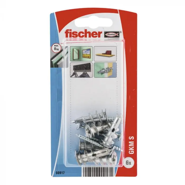 6 chevilles autoperceuse fischer GKM-SF – Fischer Commander Vite