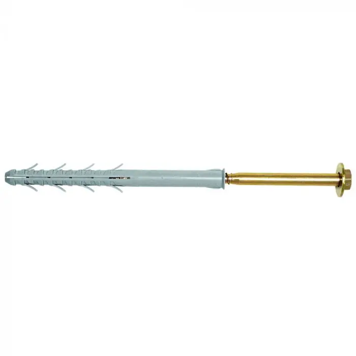 Dernier Modèle 4 Fixations pour ossatures et cadres Ø12 x 130 mm RSS/4B avec vis prémontée à tête hexagonale en acier électrozingué – Fischer
