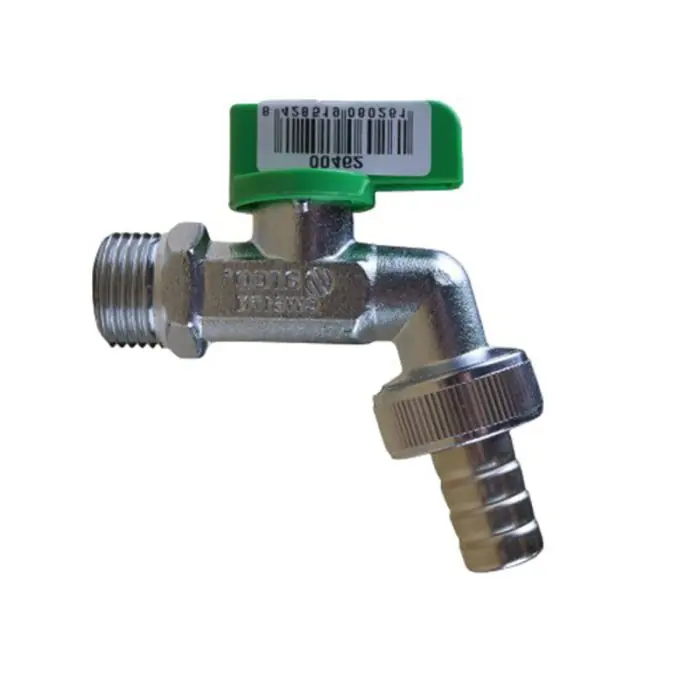 Haute Qualité Robinet de jardin Mâle 1/2&Prime; (15/21) Mâle 3/4&Prime; (20/27) – Avec buse de 15 – Anticalcaire – Arco