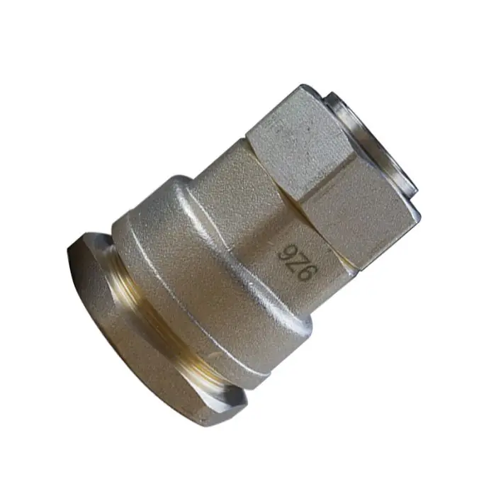 Commander Vite Manchon Laiton droit PEHD Ø25 Femelle Écrou libre 3/4&Prime; (20/27) – ACS 16 Bar – Arco