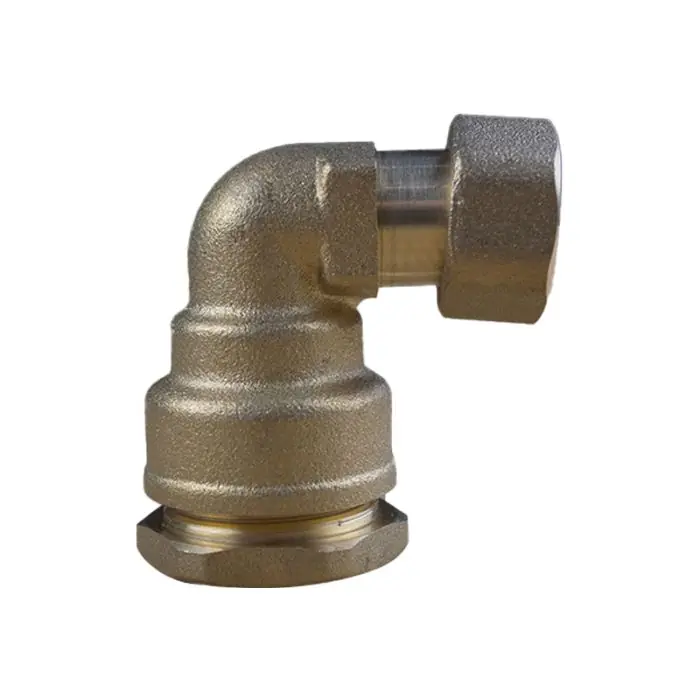 Authentique Coude laiton droit PEHD Ø20 Femelle écrou libre 1/2&Prime; (15/21) – ACS 16 Bar – Arco