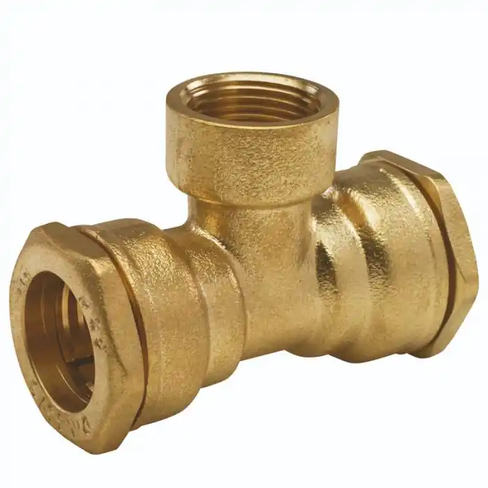 Haute Qualité Té égal laiton PEHD Ø40 Femelle 1-1/4&Prime; (33/42) – ACS 16 Bar – Arco