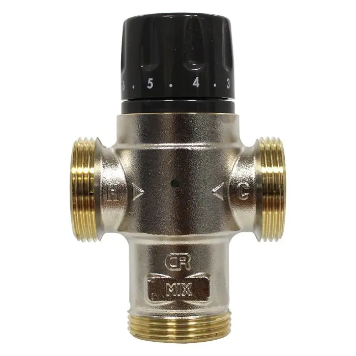 Mitigeur thermostatique domestique 521 en T avec clapet anti-retour intégrés - Ø 1" (26/34) - Thermador Bon Marché