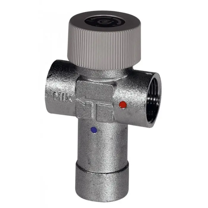 Mitigeur thermostatique cuisine MIXCAL en L - Femelle 1/2" (15/21) - température 40 / 60°C - Thermador Commande En Gros