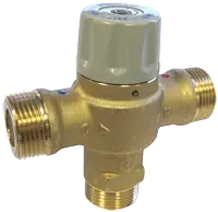 Commande En Gros Mitigeur thermostatique domestique MIXCAL en T avec filtre et clapets intégrés - Ø 3/4" (20/27) - Thermador