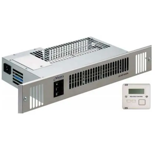 Radiateur électrique inox SPACE SAVER plinthe 80mm pour 18m³ - Thermador Usine Directe