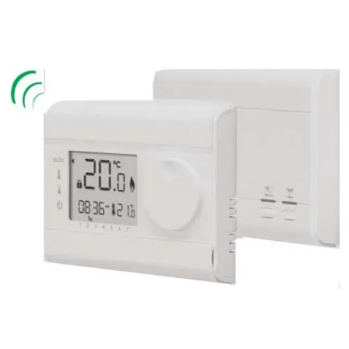 Thermostat onde radio programmable digital – Thermador Commander Maintenant