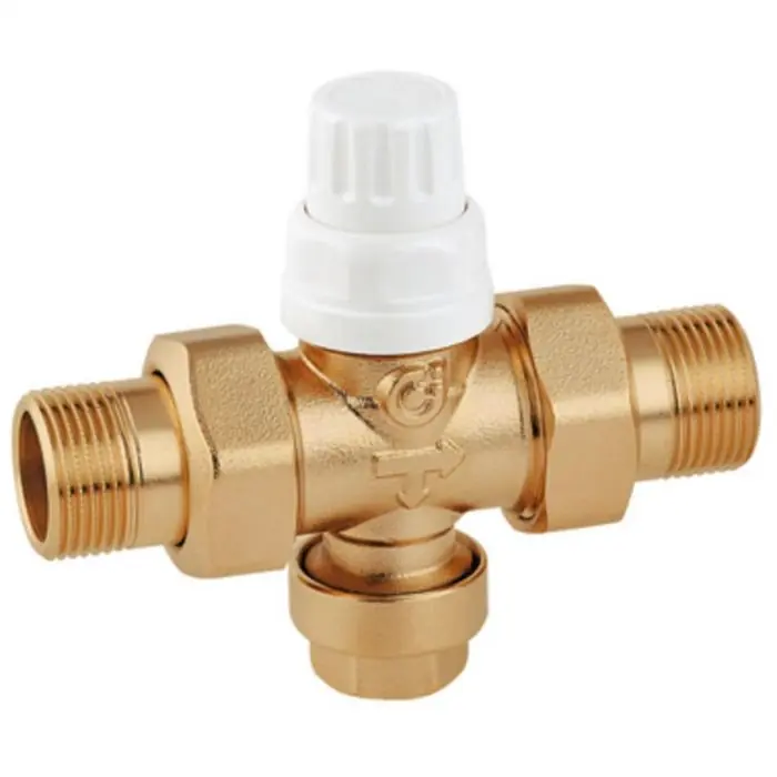 Quantité Limitée Vanne de zone 3 voies Mâle 3/4" (20/27) - Femelle 1/2" (15/21) - Mâle 3/4" (20/27) - Thermador