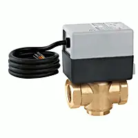 Achetez Aujourd'hui Vanne directionnelle Z-ONE 3 voies - femelle 1" (26/34) - moteur 230 Volts - Thermador