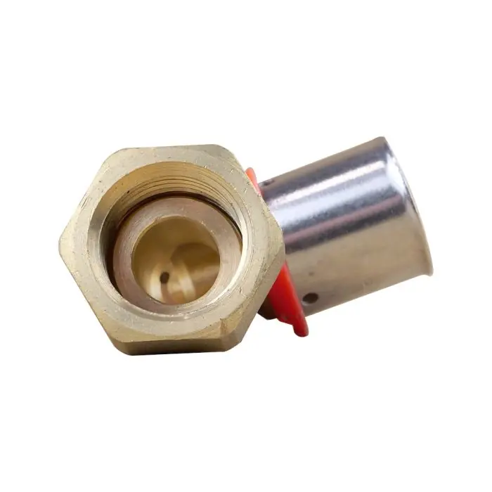 Prix Bas Coude PER à sertir Ø20×1,9 – Femelle écrou Libre 1/2&Prime; (15/21) – IBP Bänninger
