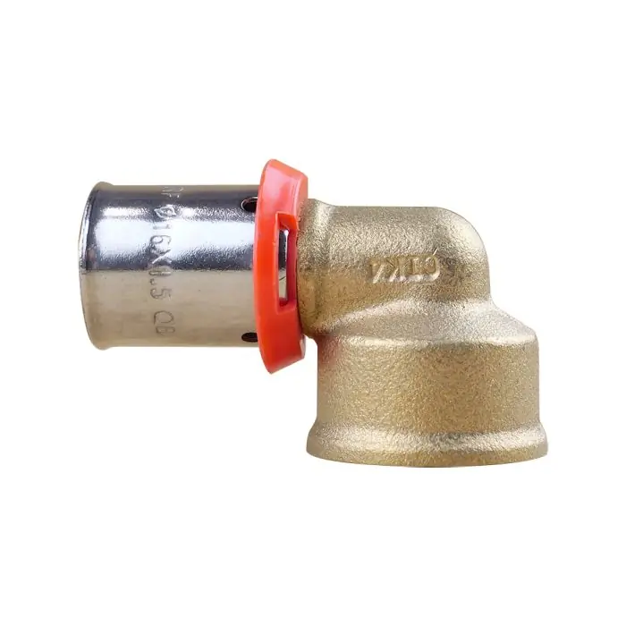 Offre Limitée Coude PER à sertir Ø16x1,5 - Femelle fixe 1/2" (15/21) - IBP Bänninger