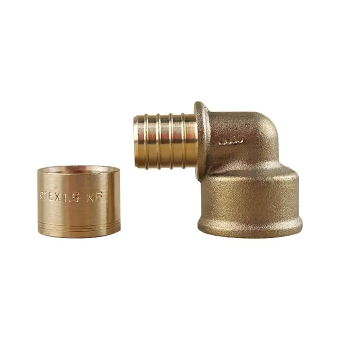 Coude PER à glissement Ø16 – Femelle fixe 1/2&Prime; (15/21) – IBP Bänninger Acheter En Ligne