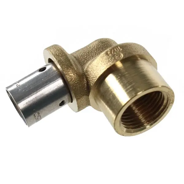 Coude PER à sertir Ø25×2,3 – Femelle fixe 3/4&Prime; (20/27) – IBP Bänninger Promotion