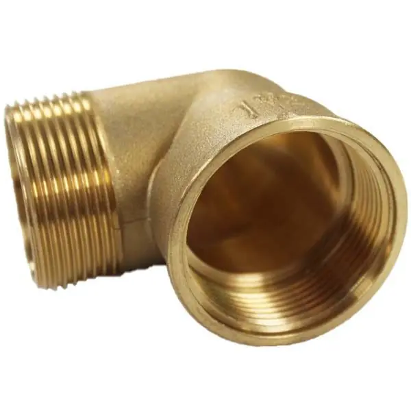 Coude Laiton Mâle/Femelle 1"1/2 (40/49) - Arcanaute Usine Directe